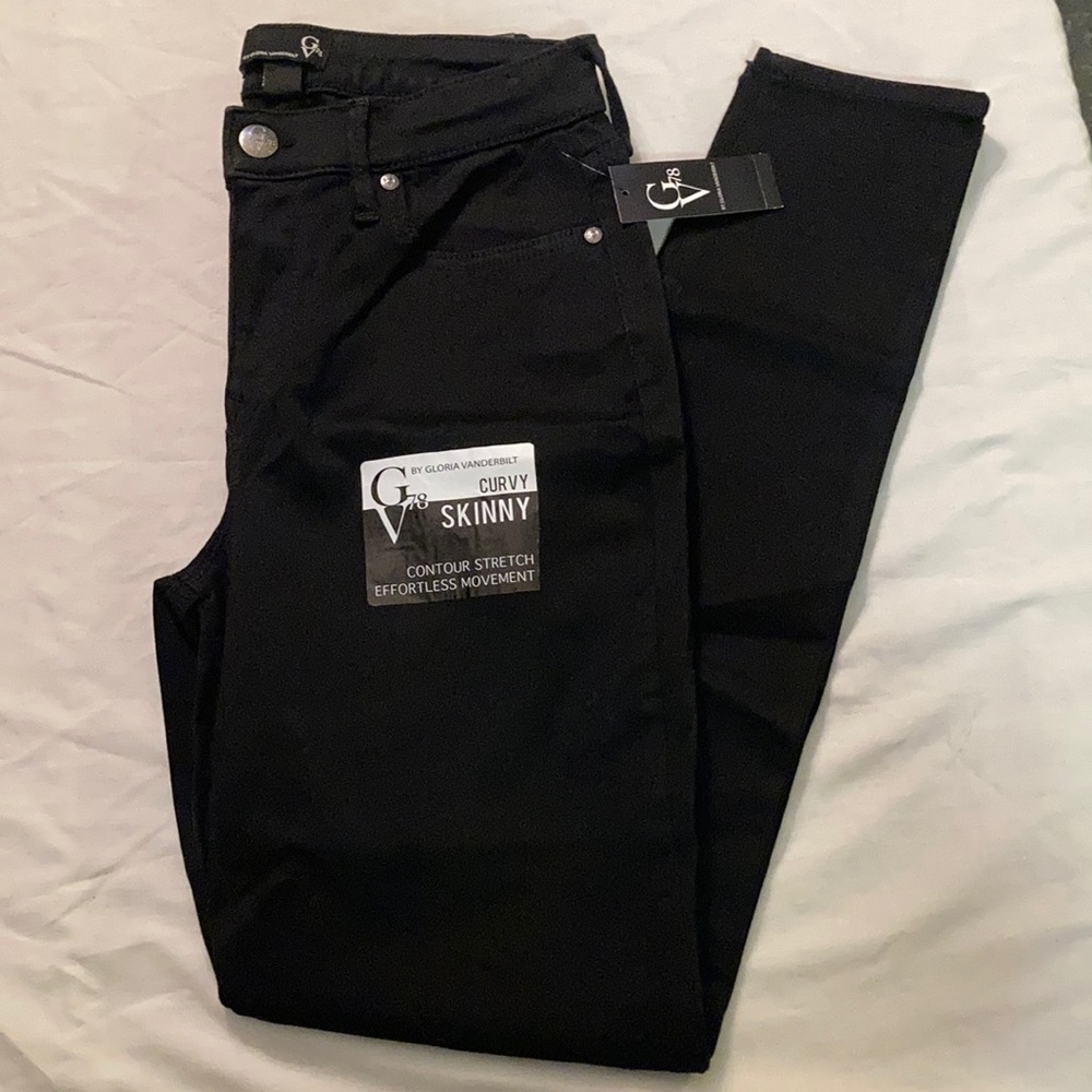 Gloria Vanderbilt skinny stretch jeans NWT